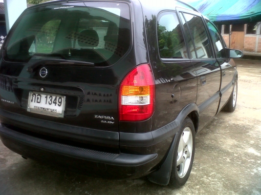 ต้องการขาย เชพโรเลต  ซาฟีร่า เครื่อง 2.2  เกียร์ออโต้ เบาะหนัง  สีดำ ล้อแม็ก ทุกอย่างพร้อมใช้งาน ปี 2003 รถเจ้าของขายเอง ราคาต่อรองได้คับ ติดแก็ส LPG + น้ำม้น ใช้ได้ทั้งแก็สและน้ำม่ันคับ