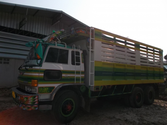 ขายด่วนรถสิบล้อเผลาเดียวดั้มHINOFL177เครื่องHO7C185แรง