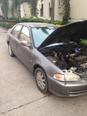 ขาย75000civicเตารีด  เครื่องฉัวฉีด ติดแก๊สแล้ว