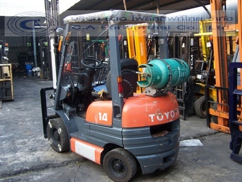 ขายรถ โฟล์คลิฟท์ TOYOTA รุ่น 6-FG14 ขายรถ โฟล์คลิฟท์ TOYOTA รุ่น 6-FG14
