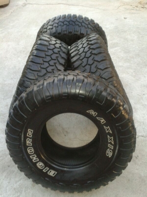 ขายยาง Mud Maxxis 762 ขนาด 33 x 12.5 R15 ปลายปี 10