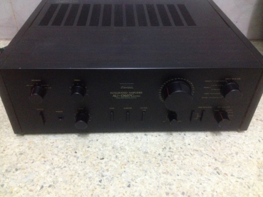 เเอม SUNSUI AU D607G เก่าญี่ปุ่นเเท้สภาพสวยใช้ไฟ100V