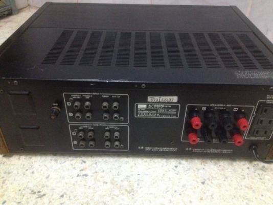 เเอม SUNSUI AU D607G เก่าญี่ปุ่นเเท้สภาพสวยใช้ไฟ100V