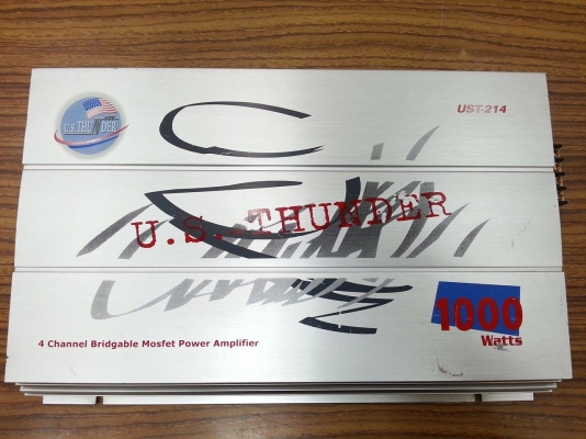 แอมป์ 4 แชลแนล US THUNDER