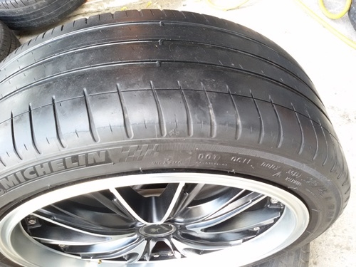 ขายล้อ Kranze Sportขอบ17 4รู100 7.5 ET42  พร้อมยาง 4 ล้อ