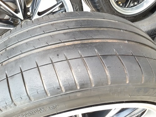 ขายล้อ Kranze Sportขอบ17 4รู100 7.5 ET42  พร้อมยาง 4 ล้อ