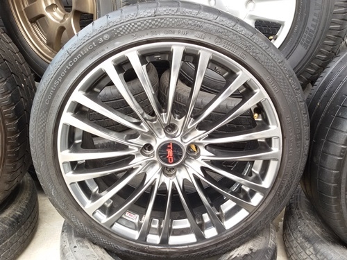 ขายล้อแม็ก TOYOTA VIOS TRD ขอบ17พร้อมยาง  4 ล้อ
