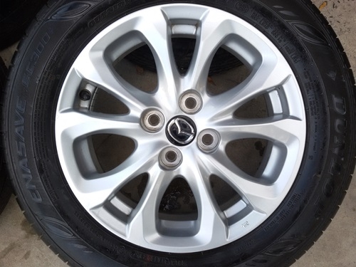 ขายล้อ Mazda2 SKYACTIV ขอบ15 ยางปี 15 4 ล้อ ขายล้อ Mazda2 SKYACTIV ขอบ15 ยางปี 15 4 ล้อ