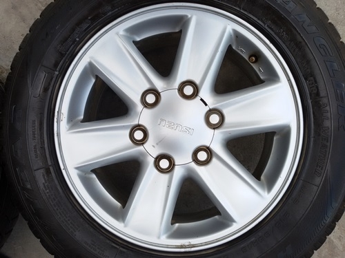 ขายล้อ Isuzu D-max All 16 พร้อมยาง215/65/16 4 ล้อ