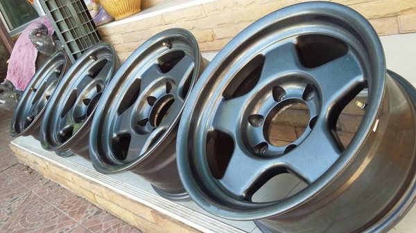 ขายล้อ bradley v สีเทา กัล ขอบ 16 สภาพ 95\% ครับ ขายล้อ bradley v สีเทา กัล ขอบ 16 สภาพ 95\% ครับ