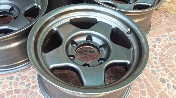 ขายล้อ bradley v สีเทา กัล ขอบ 16 สภาพ 95\% ครับ ขายล้อ bradley v สีเทา กัล ขอบ 16 สภาพ 95\% ครับ