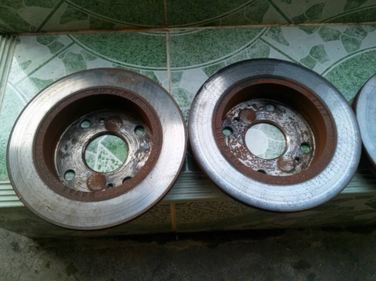 จานเบรค หน้าหลัง ae86