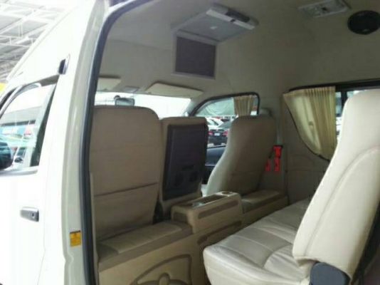 รถตู้แต่งวีไอพีสภาพดีไมล์8หมื่นโล ถามไฟแนนซ์จัดได้เต็มฟรีดาวน์