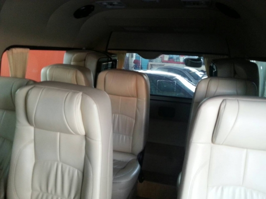 รถตู้แต่งวีไอพีสภาพดีไมล์8หมื่นโล ถามไฟแนนซ์จัดได้เต็มฟรีดาวน์