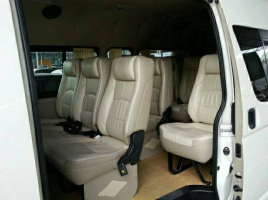 รถตู้แต่งวีไอพีสภาพดีไมล์8หมื่นโล ถามไฟแนนซ์จัดได้เต็มฟรีดาวน์