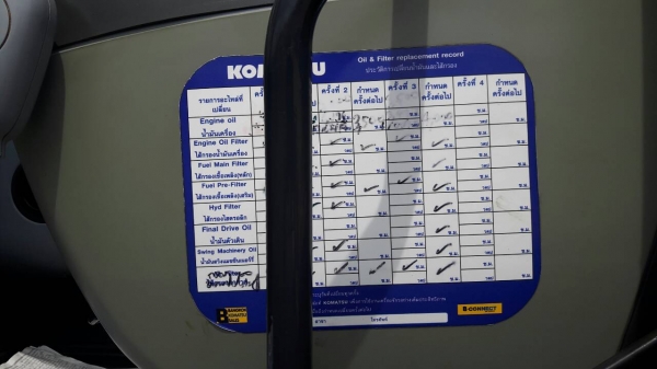 โคมัสซุ200-8 ชั่วโมง 4000 ชม.อยู่ในระยะประกัน 7,000 ชม. ราคา 2,500,000 บาท