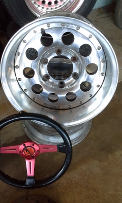 ล้อแท้ 15 แยกชิ้นใด้ 6รู ล้อแท้ 15 แยกชิ้นใด้ 6รู