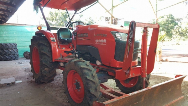 เพชรรุ่งเรืองจัดให้ครับ425,000บ. L4708DTใบมีดดันดิน+ผานพรวน ทำงาน800ชม.รับประกันความสวยครับ เพชรรุ่งเรืองจัดให้ครับ425,000บ. L4708DTใบมีดดันดิน+ผานพรวน ทำงาน800ชม.รับประกันความสวยครับ