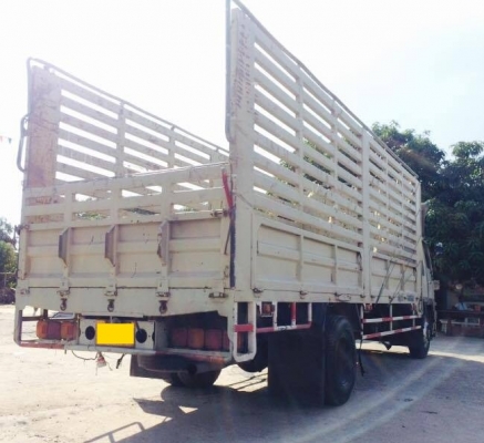 ็็HINO ไฮเทค  195  กระบะคอกสูง