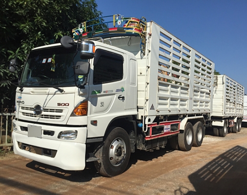 ฝากขาย HINO 344 QDR HiSpeed ปี 56 เบรคลม เซ็นทรัลล็อค เบาะทูโทน ถุงลมนิรภัย ดั้มเกษตรคอกสูงของเสรีชัยพัฒนา