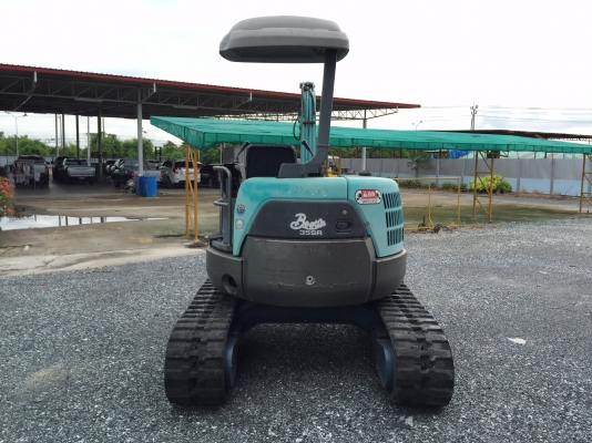 ขายรถแบคโฮ โกเบลโก้ Sk35SRนำเข้าจากญี่ปุ่น ไม่เคยใช้งานในไทย เอกสารพร้อมจดทะเบียน ปั้มนิ้วแรงดี ทำงานไว เครื่องยนต์ดีเซลยันม่า 3สูบ สภาพดีพร้อมใช้งาน