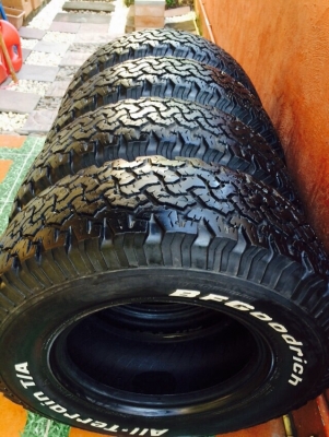 ยาง bf all 265/75/16. ปลายปี12