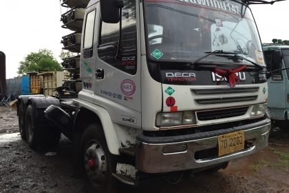 ขาย 10 ล้อหัวลาก ISUZU DECA GXZ 270 แรง 6SD1 รถสวยพร้อมใช้ ติด CNG เครื่องสวย 780000 086-6642-442