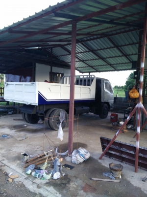 รถหกล้อดั้ม canter terborinter ปี 50 135 hp