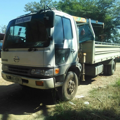 ขาย 655,000บ หกล้อ ฮีโน่ FD3H195 เครน 3 ตัน ซุปเปอร์ ท้องวี สภาพดีสวยบางเดิมพร้อมใช้ ช่วงยาว 6.20ม ทะเบียนพร้อมโอน