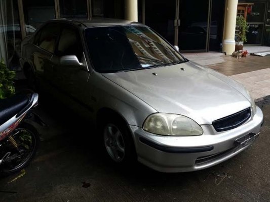 Honda civic ek limited ปี 97 เกียร์ออโต้ เครื่อง Vtec ดิสก์เบรก 4 ล้อ น้ำมันล้วนๆ