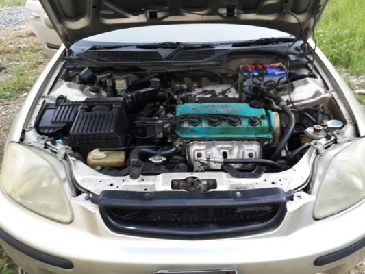 Honda civic ek limited ปี 97 เกียร์ออโต้ เครื่อง Vtec ดิสก์เบรก 4 ล้อ น้ำมันล้วนๆ