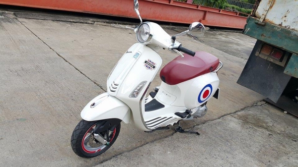 Vespa Primavera 150 3vie 2014 3000 กิโล สภาพเลี่ยม ขายถูก ต่อรองได้ Vespa Primavera 150 3vie 2014 3000 กิโล สภาพเลี่ยม ขายถูก ต่อรองได้
