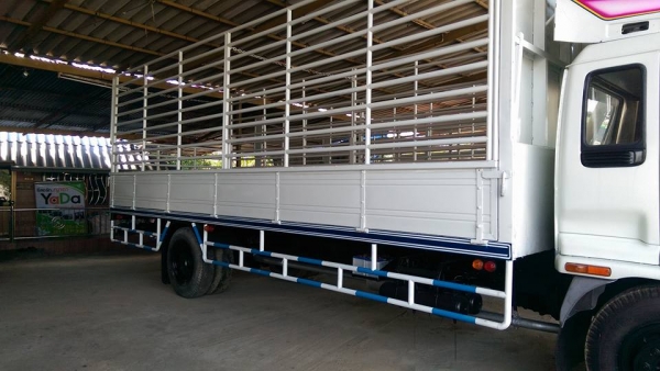 6ล้อเดกก้า 195 แรง กระบะคาร์โก้ ยาว 7.20 ยาง 9 รถห้างแท้ พร้อมใช้งานรถสวยจัด