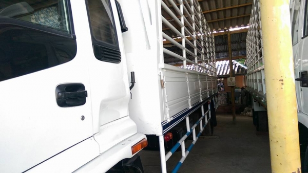 6ล้อเดกก้า 195 แรง กระบะคาร์โก้ ยาว 7.20 ยาง 9 รถห้างแท้ พร้อมใช้งานรถสวยจัด