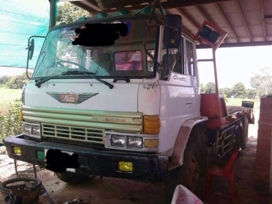 ขายรถบรรทุกสิบล้อเทลเลอร์ HINO FM176 จ้าวอินทรีย์ เครื่อง EH700-168 แรง 2 เพลา ทะเบียนพร้อม