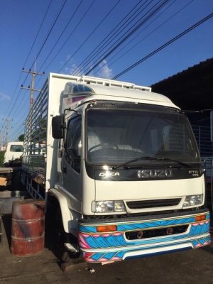 6ล้อเดกก้า 195 แรง กระบะคาร์โก้ ยาว 7.20 ยาง 9 รถห้างแท้ พร้อมใช้งานรถสวยจัด