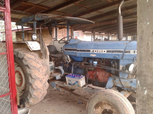 ขายรถไถ FORD 6610 เสื้อลาย ปั๊มกลม ไอดีใหญ่ ใบมีดดันหน้า+ผาน 3 เอกสารสัญญาซื้อขาย