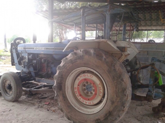 ขายรถไถ FORD 6610 เสื้อลาย ปั๊มกลม ไอดีใหญ่ ใบมีดดันหน้า+ผาน 3 เอกสารสัญญาซื้อขาย