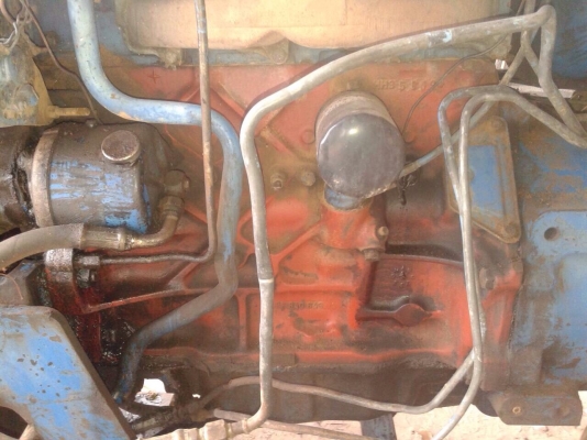 ขายรถไถ FORD 6610 เสื้อลาย ปั๊มกลม ไอดีใหญ่ ใบมีดดันหน้า+ผาน 3 เอกสารสัญญาซื้อขาย