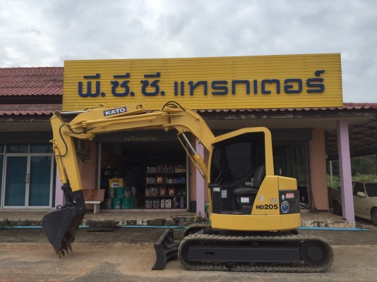 ขายรถแบคโฮ KATO รุ่นHD205UR ขายรถแบคโฮ KATO รุ่นHD205UR