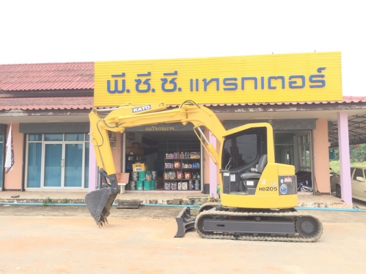 ขายรถแบคโฮ KATO รุ่นHD205UR ขายรถแบคโฮ KATO รุ่นHD205UR