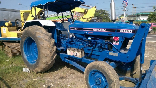 รถไถ 6610 เสื้อ T3 เกียร D5nn เฟืองท้ายไม่มีกรอง เครื่องฟิตใหม่ สีเพิ่งทำ มีทะเบียน