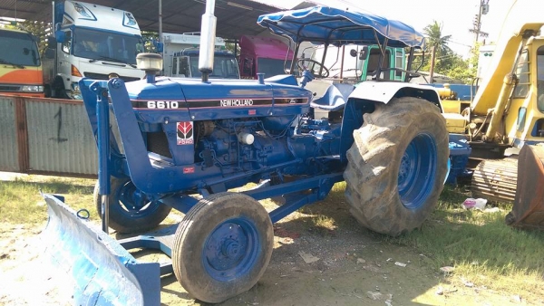 รถไถ 6610 เสื้อ T3 เกียร D5nn เฟืองท้ายไม่มีกรอง เครื่องฟิตใหม่ สีเพิ่งทำ มีทะเบียน