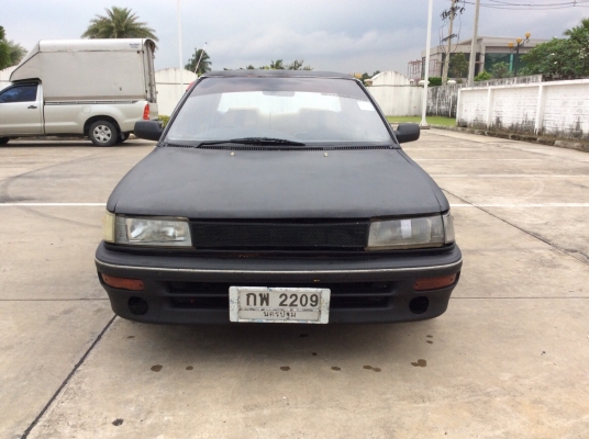 ขายรถโตโยต้า โคโรล่า EE90 ปี91 เครื่องสามห่วงหัวฉีด 1.3 เกียร์ธรรมดา ติดแก๊สLPG ใช้ได้2ระบบ เพาเวอร์ ภายในเบาะหนังแอร์เย็นวิทยุCD ตัวถังสีดำด้านไม่ผุ แม็ก15" ดิสก์4ล้อ เครื่องแน่นวิ่งดีครับ รถขับดีครับ ช่วงล่างใช้ได้เลี้ยวไม่ดัง พร้อมใช้ครับ ขับกลับไ