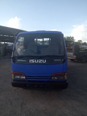 ขายหกล้อNKR130เทอร์โบยูโรทู รถห้างแท้ปี44 พาวเวอร์ แอร์เย็น กระบะยาว4.20เมตร เครื่องดี คัสซีสวย พร้อมใช้ทะเบียนพร้อมโอน