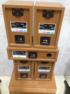 ชุดลำโพงโฮมเธียเตอร์ DENON ทั้งชุดตามรูปเก่าญี่ปุ่นสภาพสวยของตามรูปครับ