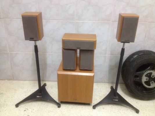 ชุดลำโพงโฮมเธียเตอร์ DENON ทั้งชุดตามรูปเก่าญี่ปุ่นสภาพสวยของตามรูปครับ