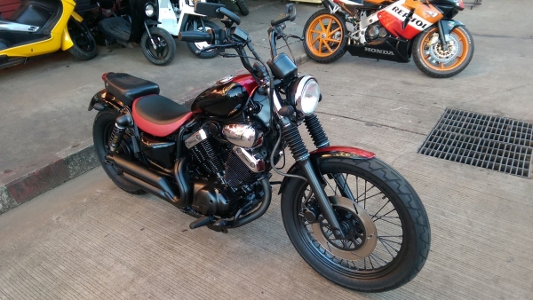 ขายคับ YAMAHA VIRAGO 400cc ระบบเพลา สีสวยพึงทำมาใหม่ ท่อเสียงนุ่มๆ กระจกแต่ง อินวอยส์ สรรพสามิตร สวยๆ คับ ราคา 55000 บาท ส่งได้ทั่วไทยคับ สนใจติดต่อ 081-0578282 FACEBOOK ชาญณรงค์ ป๊อป ชัยอมฤต ไอดีไลน์ POPBIGBIKESAKON คับ คลิปวิดีโอคับ https://www.facebook