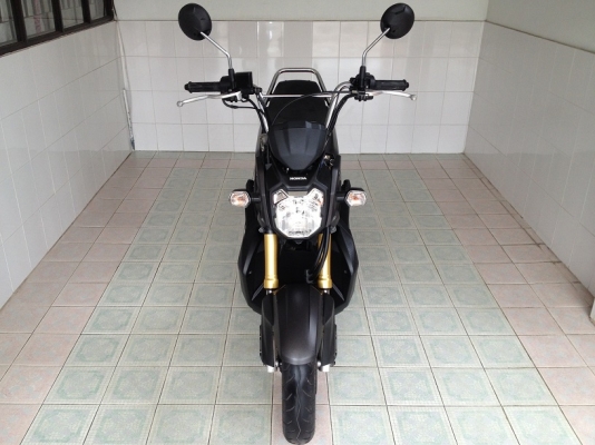 Zoomer-x ตัวTOP โฉมใหม่ สีดำด้าน วิ่ง4000 ปี58 (ของแถม 4 รายการ)