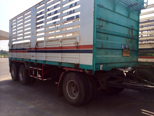 ขายด่วน รถสิบล้อพ่วงไม่ดั้มพ์ รถใช้ก๊าซ สภาพดีมาก พร้อมใช้งาน  เอกสารพร้อม